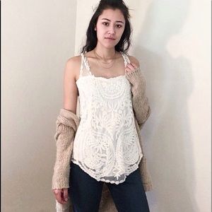 Lace Tank Top